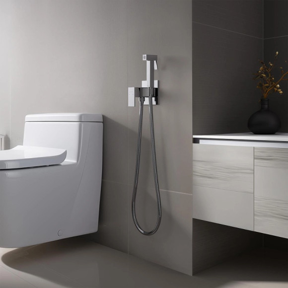 Гигиенический душ со смесителем Aquatek Либра AQ1022CR Хром