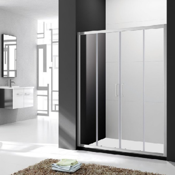 Душевая дверь в нишу Cezares Molveno BF-2 180 профиль Хром стекло прозрачное Душевая дверь в нишу Cezares Molveno BF-2 180 профиль Хром стекло прозрачное