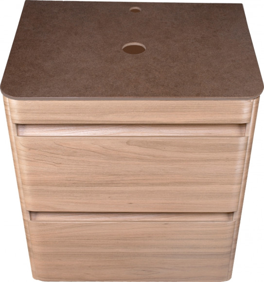 Тумба под раковину Style Line Атлантика Люкс Plus 60 СС-00002217 подвесная Ясень перламутр Тумба под раковину Style Line Атлантика Люкс Plus 60 СС-00002217 подвесная Ясень перламутр