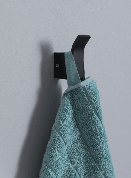 Крючок Allen Brau Infinity 6.21001-31 Черный матовый Крючок Allen Brau Infinity 6.21001-31 Черный матовый