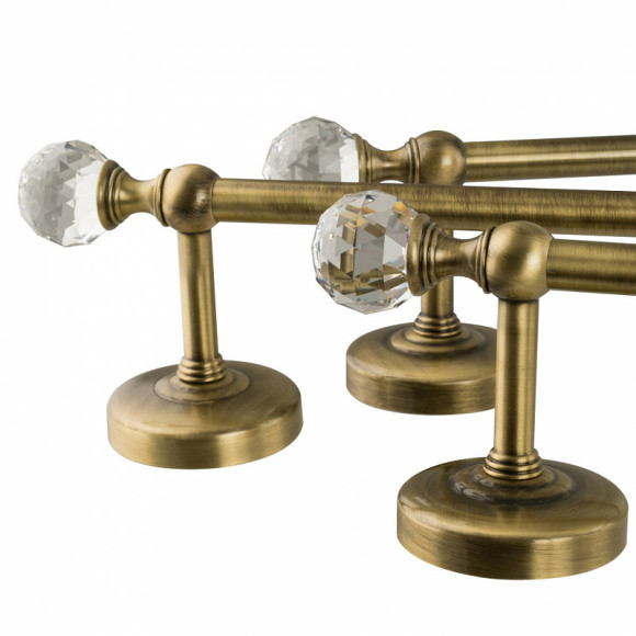 Полотенцедержатель Migliore Amerida 16566 Бронза с кристаллами Swarovski Полотенцедержатель Migliore Amerida 16566 Бронза с кристаллами Swarovski