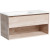 Тумба под раковину Sancos Marmi 1.0 100 L MR1.0100LEG подвесная Дуб галифакс натуральный