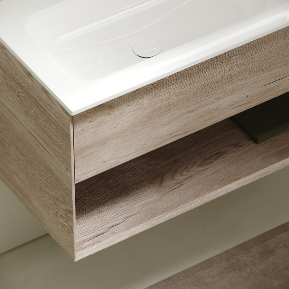 Тумба под раковину Sancos Marmi 1.0 100 L MR1.0100LEG подвесная Дуб галифакс натуральный Тумба под раковину Sancos Marmi 1.0 100 L MR1.0100LEG подвесная Дуб галифакс натуральный