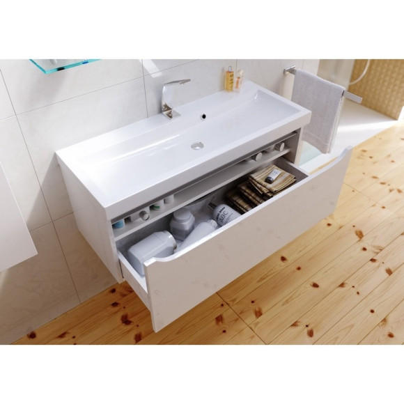 Тумба под раковину Aqwella 5 Stars Верона 100 Ver.01.10/W Белая Тумба под раковину Aqwella 5 Stars Верона 100 Ver.01.10/W Белая