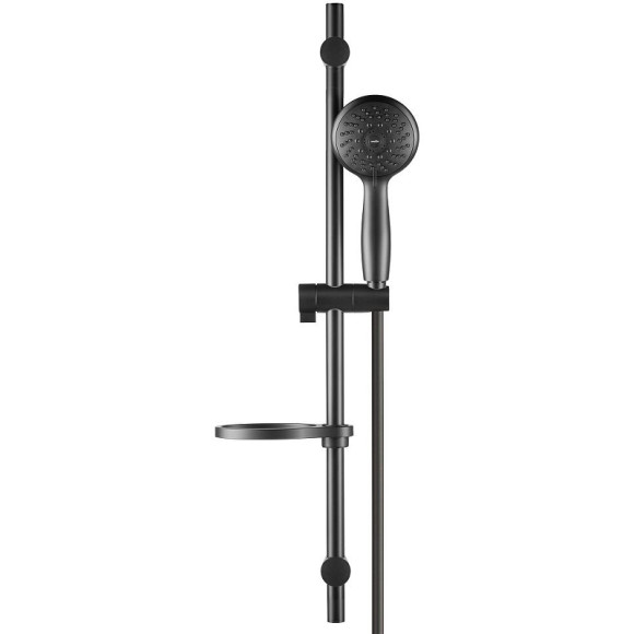 Душевой гарнитур Swedbe Hermes 5106B Черный матовый Душевой гарнитур Swedbe Hermes 5106B Черный матовый