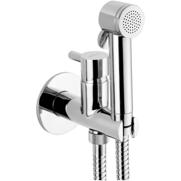 Гигиенический душ со смесителем Webert Elio EL870303015PVC Хром