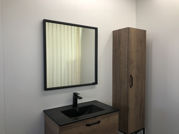 Зеркало Comforty Бредфорд 75 00004149062 Черное