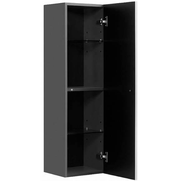 Шкаф пенал Aquaton Ар-Деко 32 1A280503DD8D0 подвесной Серый кобальт