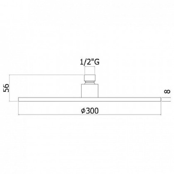 Верхний душ Paffoni Master King ZSOF079HGSP Медовое золото Верхний душ Paffoni Master King ZSOF079HGSP Медовое золото