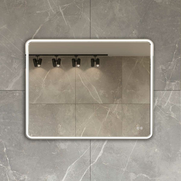 Зеркало Vincea 80 VLM-3VC800-2 с подсветкой c сенсорным выключателем, диммером и антизапотеванием Зеркало Vincea 80 VLM-3VC800-2 с подсветкой c сенсорным выключателем, диммером и антизапотеванием