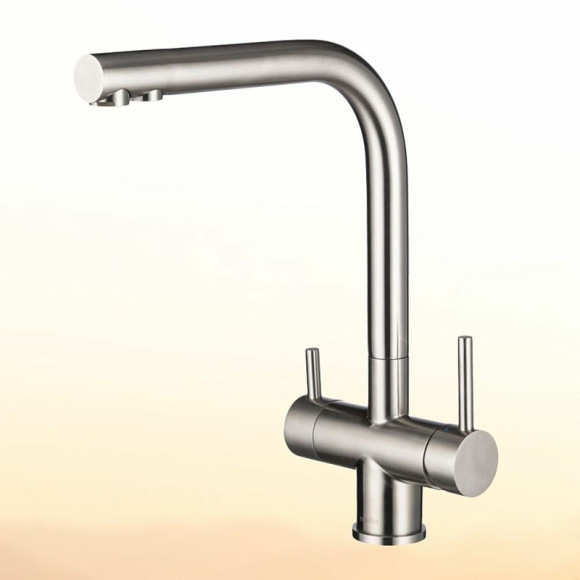 Смеситель для кухни Swedbe Selene Plus 8144 Нержавеющая сталь Смеситель для кухни Swedbe Selene Plus 8144 Нержавеющая сталь