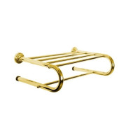 Полка для полотенец Boheme Imperiale 10419 Золото