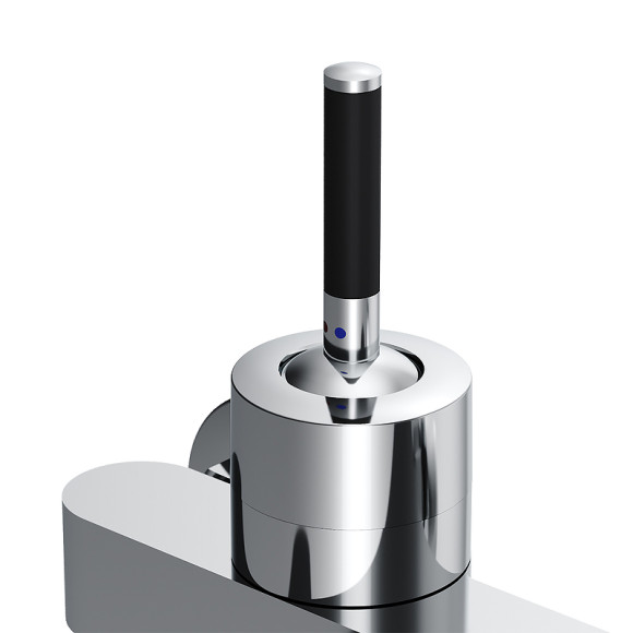 Смеситель для ванны Damixa Arc 291000000 Хром Черный Смеситель для ванны Damixa Arc 291000000 Хром Черный