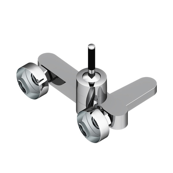 Смеситель для ванны Damixa Arc 291000000 Хром Черный Смеситель для ванны Damixa Arc 291000000 Хром Черный