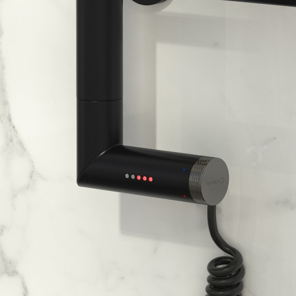 Электрический полотенцесушитель Сунержа Галант 2.0 800x500 L 31-5200-8050 Черный матовый Электрический полотенцесушитель Сунержа Галант 2.0 800x500 L 31-5200-8050 Черный матовый