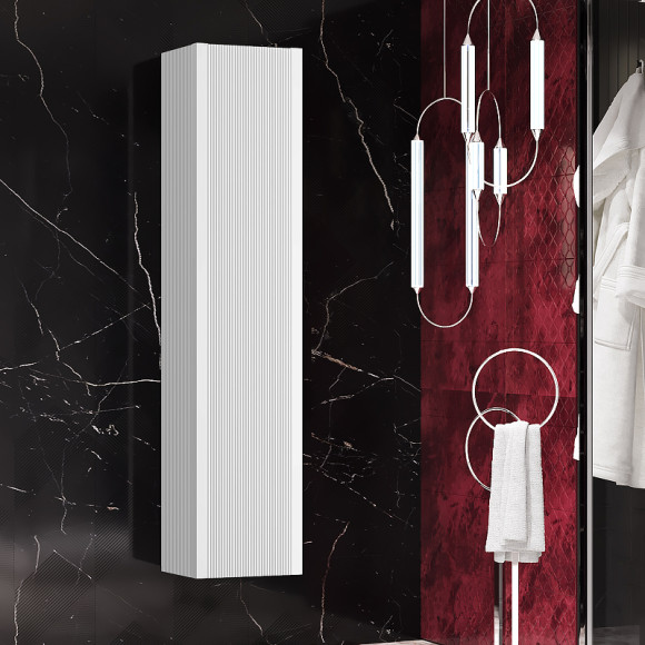 Шкаф пенал Opadiris Рубинно 40 00-00006365 подвесной Белый Шкаф пенал Opadiris Рубинно 40 00-00006365 подвесной Белый