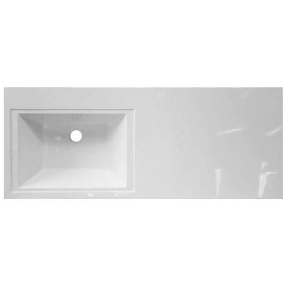 Тумба с раковиной Эстет Dallas Luxe 100 L ФР-00002313 подвесная Белая Тумба с раковиной Эстет Dallas Luxe 100 L ФР-00002313 подвесная Белая