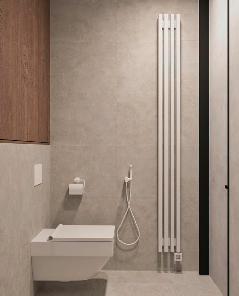 Душевой комплект Paffoni Light KITZCOL636BO110 из душевой системы с гигиеническим душем Белый матовый