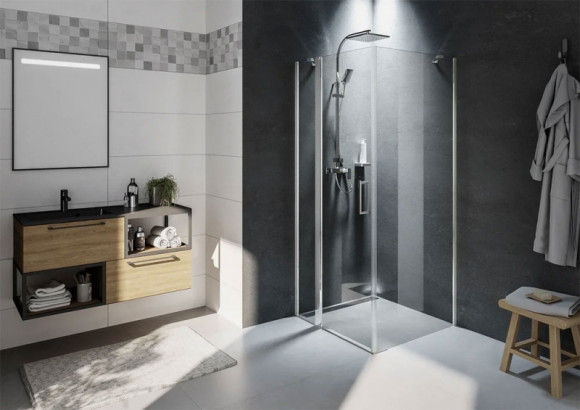 Душевой уголок Riho Novik Z203 90х90 G003019120 (GZ7090090) профиль Хром стекло прозрачное Душевой уголок Riho Novik Z203 90х90 G003019120 (GZ7090090) профиль Хром стекло прозрачное