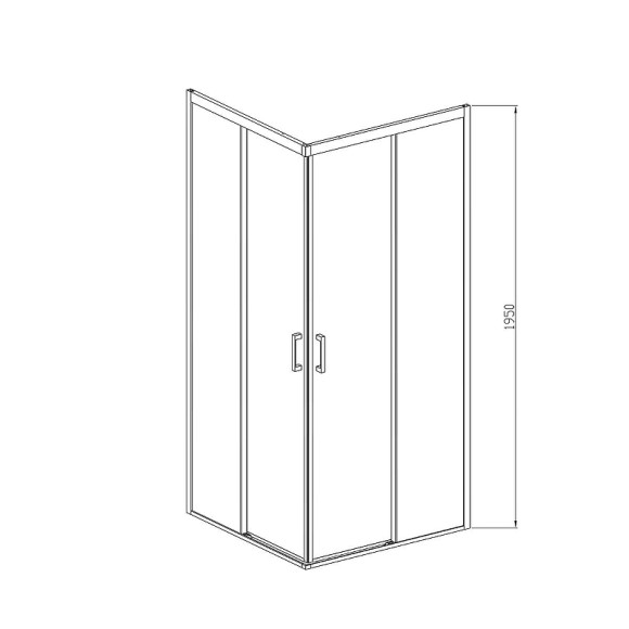 Душевой уголок Vincea Soft 100x100 VSS-3SO100CL профиль Хром стекло прозрачное Душевой уголок Vincea Soft 100x100 VSS-3SO100CL профиль Хром стекло прозрачное