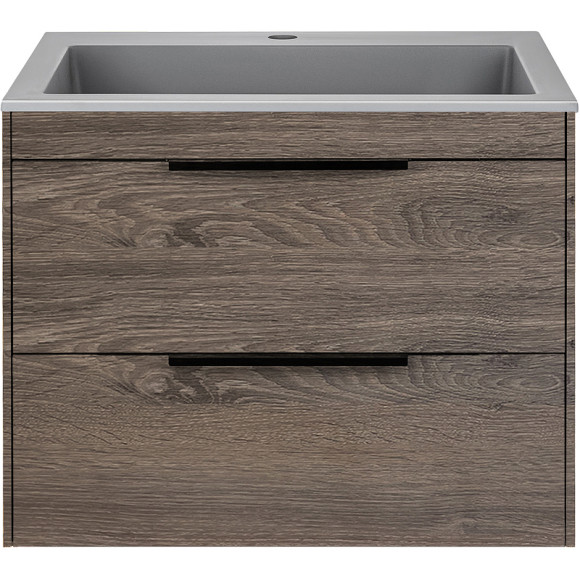 Тумба под раковину Vincea Chiara 2D 60 VMC-2C2600RO подвесная R.Oak Тумба под раковину Vincea Chiara 2D 60 VMC-2C2600RO подвесная R.Oak