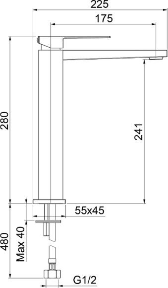 Смеситель для раковины Webert Pegaso PE830402010SSE Золото матовое Смеситель для раковины Webert Pegaso PE830402010SSE Золото матовое