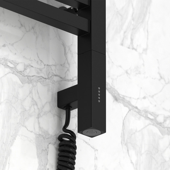 Электрический полотенцесушитель Сунержа Модус 3.0 800x500 R 31-5701-8050 Черный матовый