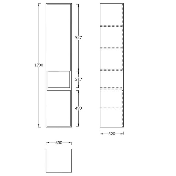 Шкаф пенал Kerama Marazzi Plaza Modern 35 R PLB.M.170\WHT подвесной Белый глянцевый Шкаф пенал Kerama Marazzi Plaza Modern 35 R PLB.M.170\WHT подвесной Белый глянцевый