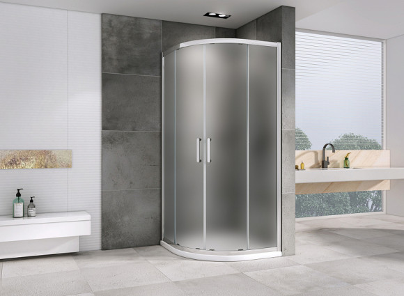 Душевой уголок Abber Schwarzer Diamant 100x100 AG01100M профиль Хром стекло матовое Душевой уголок Abber Schwarzer Diamant 100x100 AG01100M профиль Хром стекло матовое