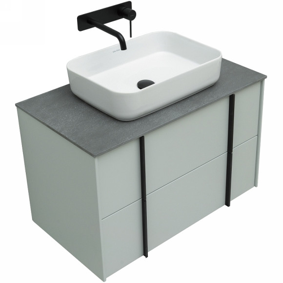 Тумба под раковину Allen Brau Reality 80 1.32005.PWM подвесная Папирус матовый Тумба под раковину Allen Brau Reality 80 1.32005.PWM подвесная Папирус матовый