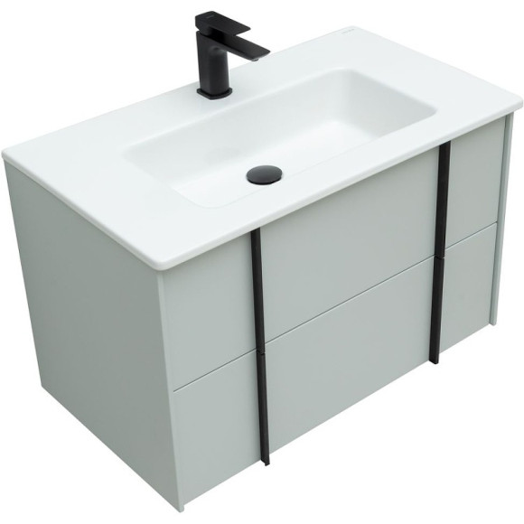 Тумба под раковину Allen Brau Reality 80 1.32005.PWM подвесная Папирус матовый Тумба под раковину Allen Brau Reality 80 1.32005.PWM подвесная Папирус матовый