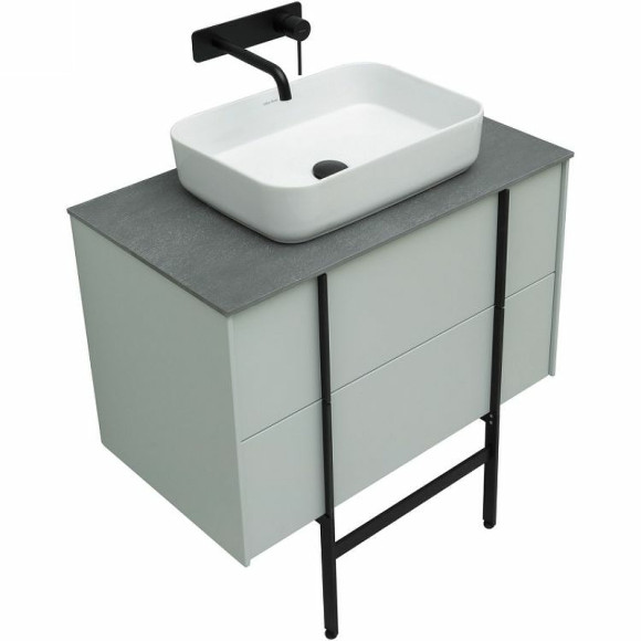 Тумба под раковину Allen Brau Reality 80 1.32005.PWM подвесная Папирус матовый Тумба под раковину Allen Brau Reality 80 1.32005.PWM подвесная Папирус матовый