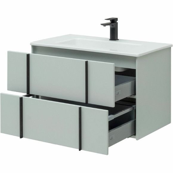 Тумба под раковину Allen Brau Reality 80 1.32005.PWM подвесная Папирус матовый Тумба под раковину Allen Brau Reality 80 1.32005.PWM подвесная Папирус матовый