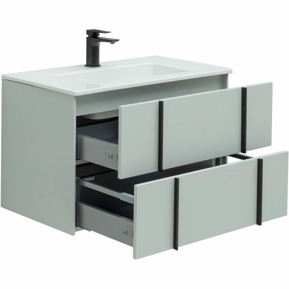 Тумба под раковину Allen Brau Reality 80 1.32005.PWM подвесная Папирус матовый Тумба под раковину Allen Brau Reality 80 1.32005.PWM подвесная Папирус матовый