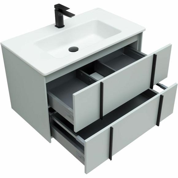 Тумба под раковину Allen Brau Reality 80 1.32005.PWM подвесная Папирус матовый Тумба под раковину Allen Brau Reality 80 1.32005.PWM подвесная Папирус матовый