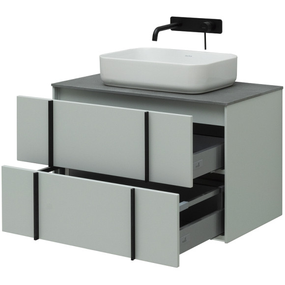 Тумба под раковину Allen Brau Reality 80 1.32005.PWM подвесная Папирус матовый Тумба под раковину Allen Brau Reality 80 1.32005.PWM подвесная Папирус матовый