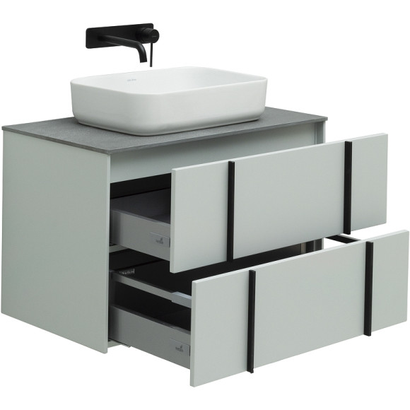 Тумба под раковину Allen Brau Reality 80 1.32005.PWM подвесная Папирус матовый Тумба под раковину Allen Brau Reality 80 1.32005.PWM подвесная Папирус матовый