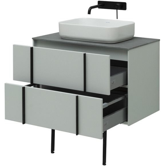 Тумба под раковину Allen Brau Reality 80 1.32005.PWM подвесная Папирус матовый Тумба под раковину Allen Brau Reality 80 1.32005.PWM подвесная Папирус матовый