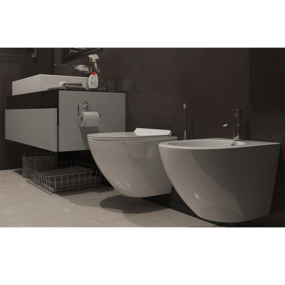 Унитаз Timo Kulo TK-403 подвесной с сиденьем Микролифт Унитаз Timo Kulo TK-403 подвесной с сиденьем Микролифт