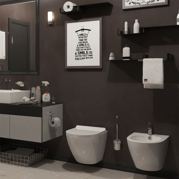 Унитаз Timo Kulo TK-403 подвесной с сиденьем Микролифт Унитаз Timo Kulo TK-403 подвесной с сиденьем Микролифт