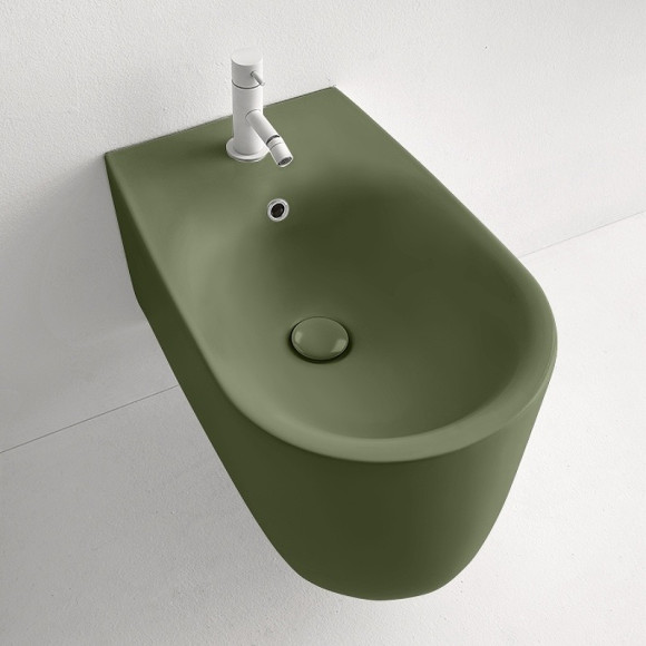 Биде Kerasan Nolita 532511*1 подвесное Verde muschio Биде Kerasan Nolita 532511*1 подвесное Verde muschio