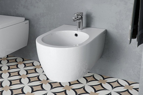 Биде Excellent Doto CEEX.1506.537.WH подвесное Белый глянец