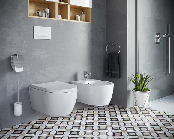 Биде Excellent Doto CEEX.1506.537.WH подвесное Белый глянец