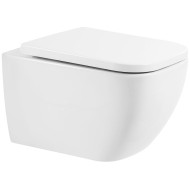 Унитаз BelBagno Alpina BB10100CHR/SC подвесной с сиденьем Микролифт Унитаз BelBagno Alpina BB10100CHR/SC подвесной с сиденьем Микролифт