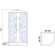 Душевая кабина River Temza 90x90 ТН 10000001290 с поддоном Душевая кабина River Temza 90x90 ТН 10000001290 с поддоном