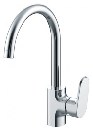 Смеситель для кухни Bravat Pure F7105161C Хром