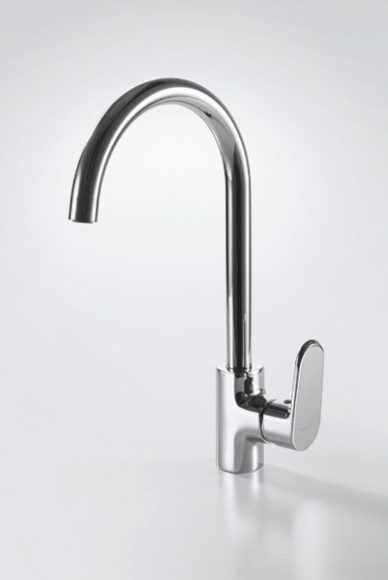 Смеситель для кухни Bravat Pure F7105161C Хром Смеситель для кухни Bravat Pure F7105161C Хром