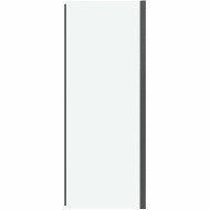 Душевая стенка Grossman Pragma 90 200.K33.03.90.42.00 профиль Графит сатин стекло прозрачное