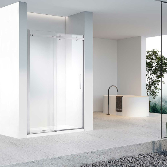 Душевая дверь Vincea Como-N 150 VDS-4CN150CL профиль Хром стекло прозрачное