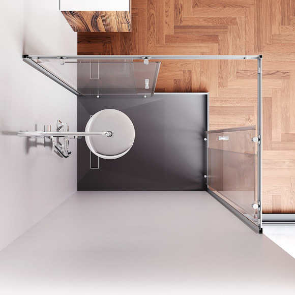 Душевой уголок AM.PM Sunny 120х90 W87G-403-12090-MT профиль Хром матовый стекло прозрачное Душевой уголок AM.PM Sunny 120х90 W87G-403-12090-MT профиль Хром матовый стекло прозрачное